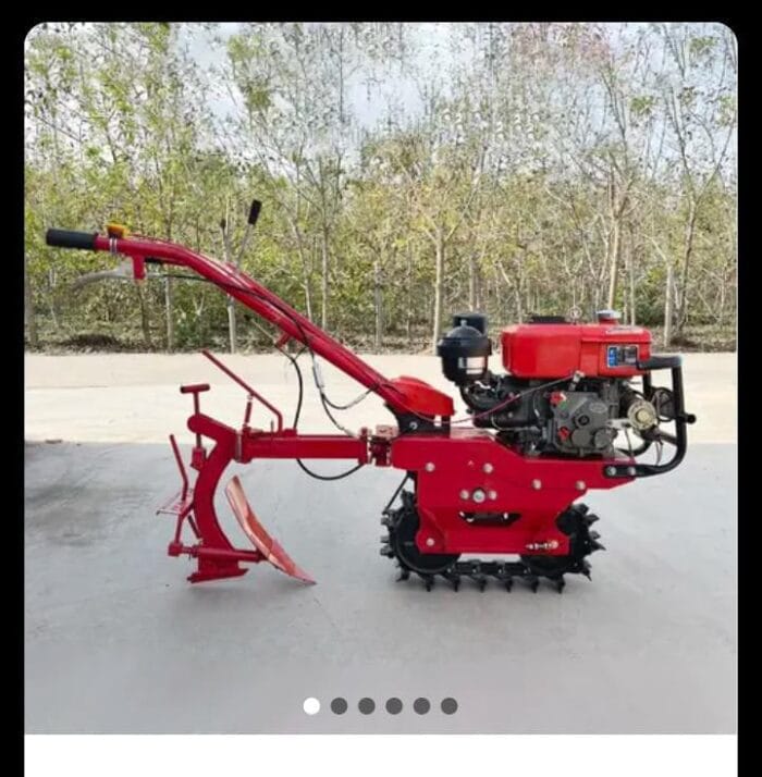 Motoculteur à essence 7HP 170F à rail simple