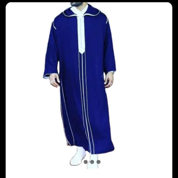 Tunique pour homme - Thobe à col droit
